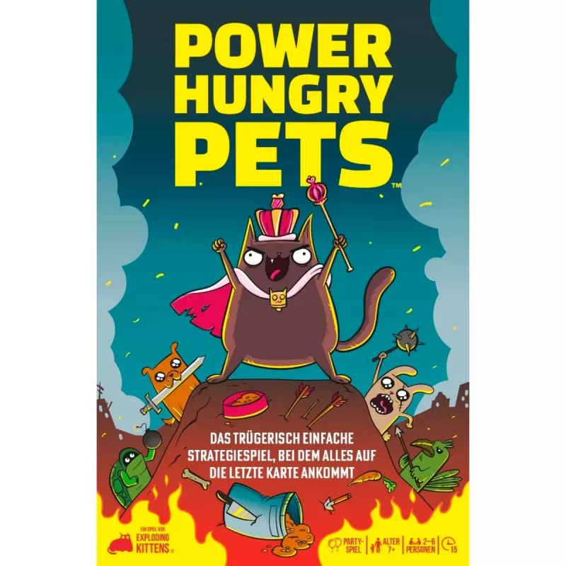 Power Hungry Pets, Kartenspiel