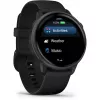 Garmin vívoactive 6 3,05 cm (1,2) AMOLED 42 mm Digital 390 x 390 Pixel Touchscreen Schwarz Wi-Fi GPS (Satellit)