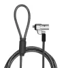 Kabelschloss LogiLink NBS012 Schwarz Silber
