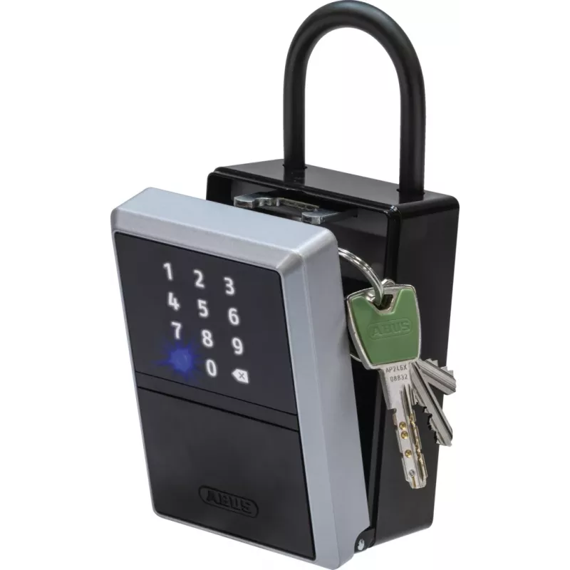 Schlüsseltresor ABUS 797 Stahl Schwarz Silber Zahlenschloss 82,5x63x179mm