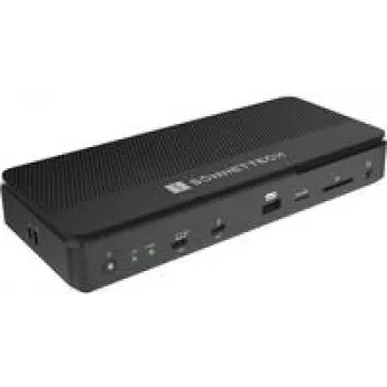 Sonnet Echo 13 Thunderbolt 5 SSD Dock – Kabelgebunden, Schwarz, 140W Power Delivery