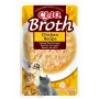 Nassfutter für Katzen INABA Ciao Broth Chicken 40 g Beutel — fleischige Flüssigkeit, getreidefrei, gluten‑ und sojafrei