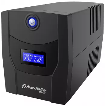 PowerWalker VI 1500 STL USV (Unterbrechungsfreie Stromversorgung) Line-Interactive 1500 VA 900 W 4 Steckdosen