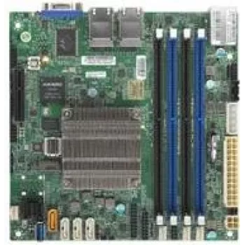 SUPERMICRO A2SDi-4C-HLN4F - Motherboard - Mini-ITX - Intel Atom C3558 - USB 3.0 - 4 x Gigabit LAN - Onboard-Grafik