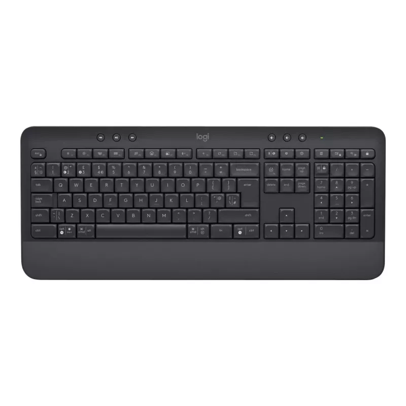 Logitech Signature - Tastatur - Kabellos - Bluetooth 5.1 - QWERTY - Italienisch - Graphit (920-010915)