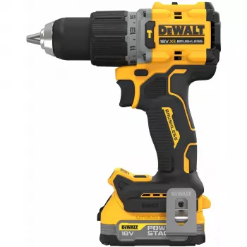 Pistolengriff-Bohrmaschine DeWALT DCD805E2T-QW, 18V Li-Ion 1.7Ah x2, bürstenlos, 2000 U/min, 90 Nm, 13 mm Bohrfutter