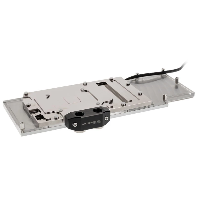 Watercool Heatkiller IV für Radeon RX 5700 XT, RGB - Acryl + Nickel, silber
