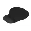Mauspad IB0X IMP003 mit Handgelenkauflage, schwarz, 190×230 mm