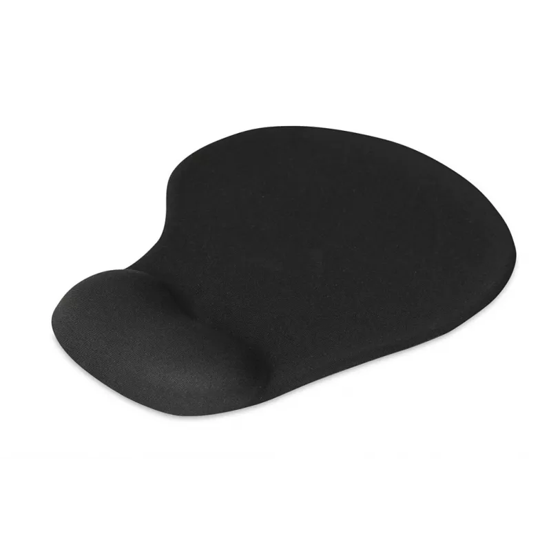 Mauspad IB0X IMP003 mit Handgelenkauflage, schwarz, 190×230 mm