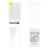 Baseus Crystal Series Magnetic Case für iPhone 14 Plus + gehärtetes Glas