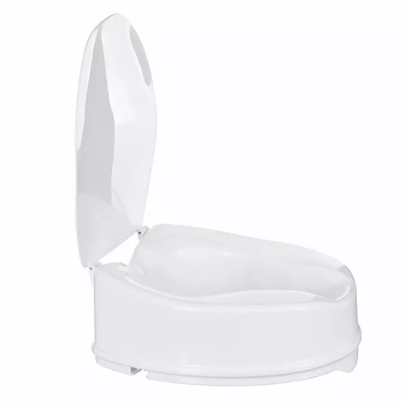 Toilettensitzerhöhungszubehör ActionMed NT15AM — Erhöhung, 15 cm Höhe, Polypropylen, abschließbar, maximale Belastung 180 kg, Innenmaß 210×268 mm, Breite 360 mm