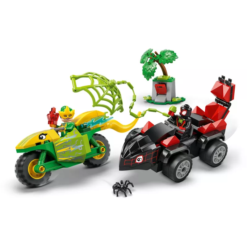 LEGO MARVEL 11198 Spin und Electro Dinosaurier-Fahrzeugjagd