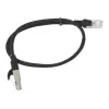 Patchkabel Cat.5e 0,5M UTP schwarz