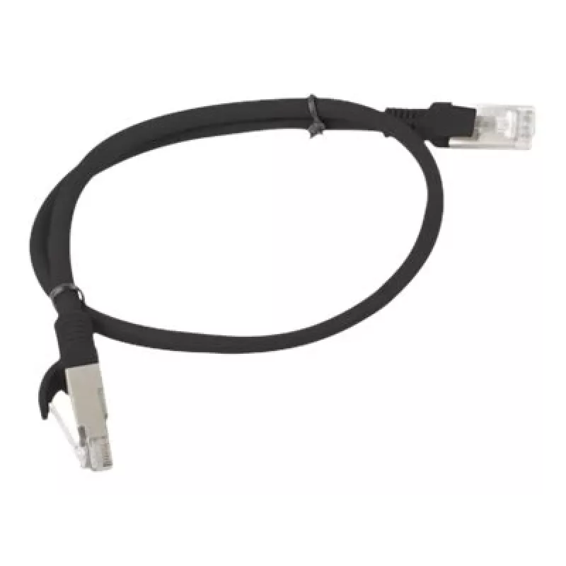 Patchkabel Cat.5e 0,5M UTP schwarz