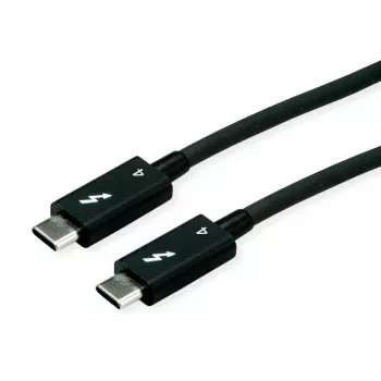 USB Kabel ROLINE 11.02.9046 1m USB 3.2 Gen 1 USB C Schwarz