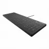 CHERRY AK-C8112 Medical USB QWERTZ Deutsch Schwarz Weiß Full-Size Tastatur