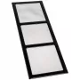 DEMCiflex Luftfilter für Fractal Design Meshify C DF1033 — 150 × 400 mm, schwarz, 1 Stück