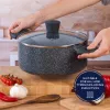 Topfset Russell Hobbs RH02818EU7, 5-teiliges Stein-Kochgeschirrset