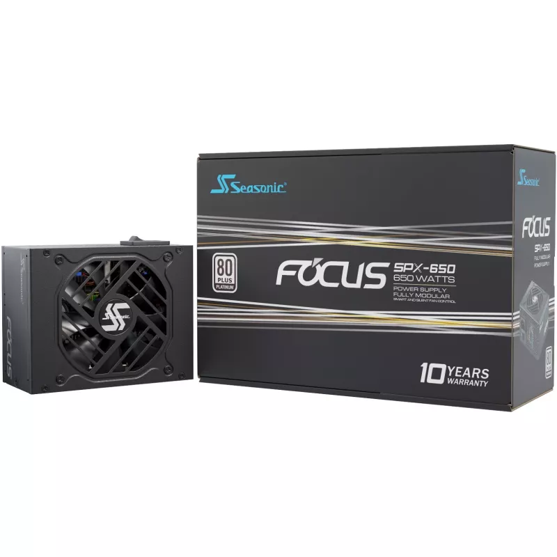 Seasonic FOCUS-SPX-650 Netzteil 650 W 20+4 pin ATX CFX Schwarz