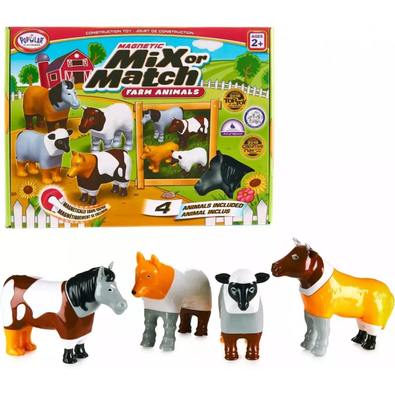 Malblo Magnetisches Bauernhoftiere-Set
