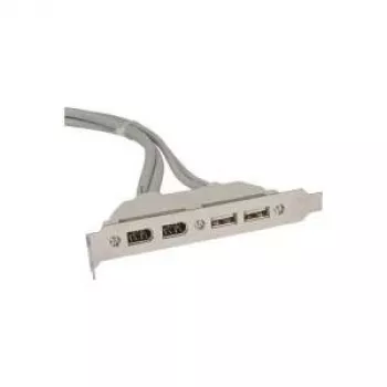 FireWire-Kabel InLine 33390A 0,40 m Grau