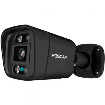 Foscam V8EP Überwachungskamera Schwarz 8MP (3840x2160), PoE, integrierter Scheinwerfer und Sirene