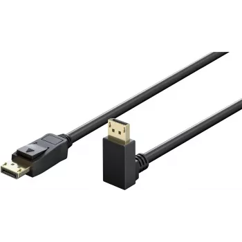 DisplayPort-Kabel WENTRONIC 77128 — digitale High-Speed-Video-/Audio-Verbindung (unterstützt bis zu 8K, 144Hz)