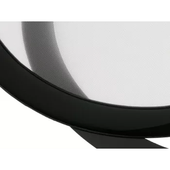 Staubfilter DEMCiflex 120 mm rund, schwarz/weiß für Gehäuselüfter und Lüftungsöffnungen