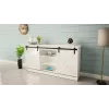 Kommode 160x80x35 GRANERO weiß/glänzend weiß
