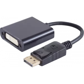 DisplayPort auf DVI Adapter ShiverPeaks 14-05007 — DisplayPort 1.1 auf DVI 24+5