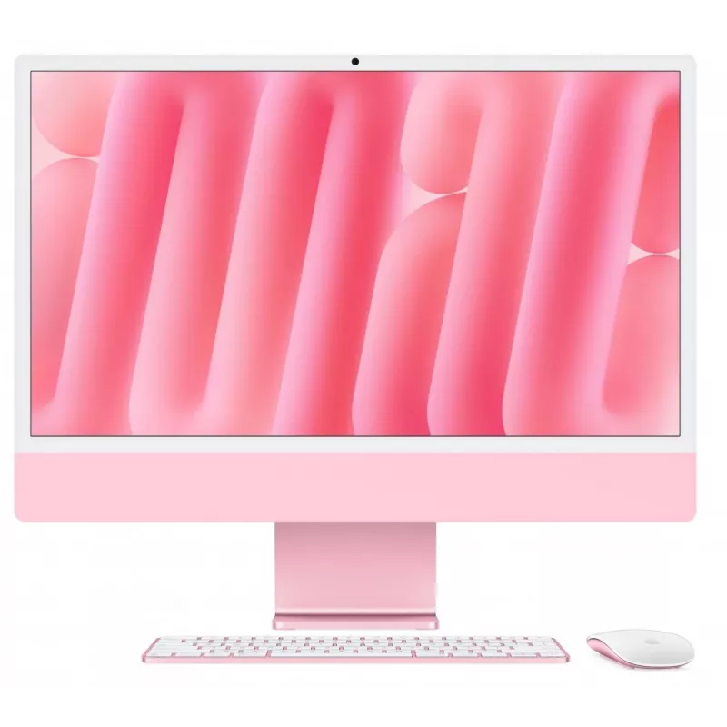 iMac 24 Zoll: M4 8/8, 16 GB, 256 GB SSD – Pink