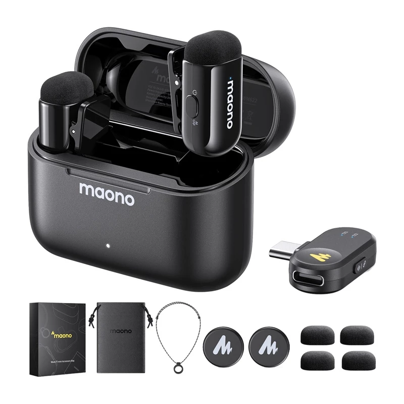 Mikrofon MAONO WM622 PC2 — hohe Empfindlichkeit, geringes Rauschen für klare Audioaufnahmen