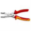 Kabelabisolierer Knipex 13 76 200 ME 6 mm Abisolierkapazität Rot Edelstahl Gelb