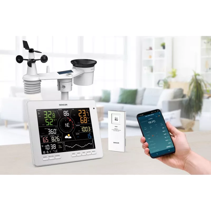 Wetterstation SWS 16600 WiFi 7 in 1