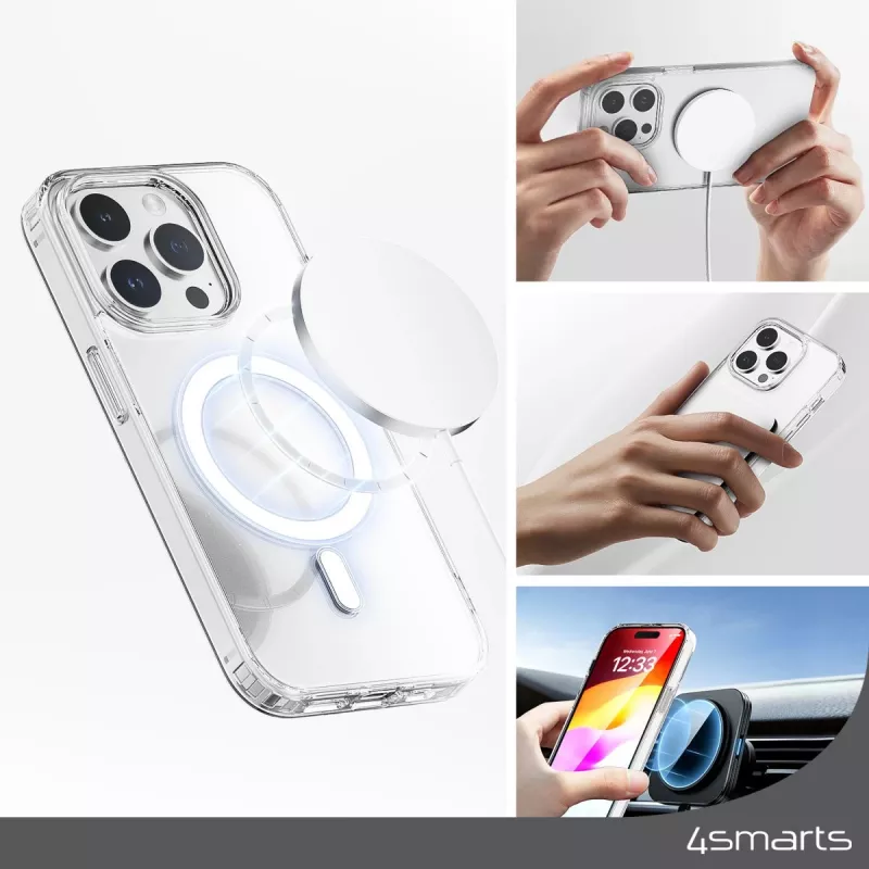 Hülle 4smarts 540603 für iPhone 15 Transparent 15,5 cm
