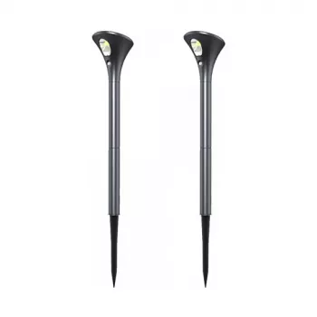 Synergy 21 LED Garten-Solarbatterieleuchte (2er-Set)