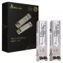Extralink SFP-Modul SFP 1.25G 2er-Pack, 1,25 Gbit/s, LC/UPC, 850 nm, 550 m, Multimode, DOM, für HP/Aruba
