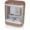 PC-Gehäuse Thermaltake The Tower 600 Midi-Tower Mokka — ATX/Micro-ATX/Mini-ITX, gehärtetes Glas, 1x 3,5 Zoll + 2x 2,5 Zoll, 4x USB 3.2