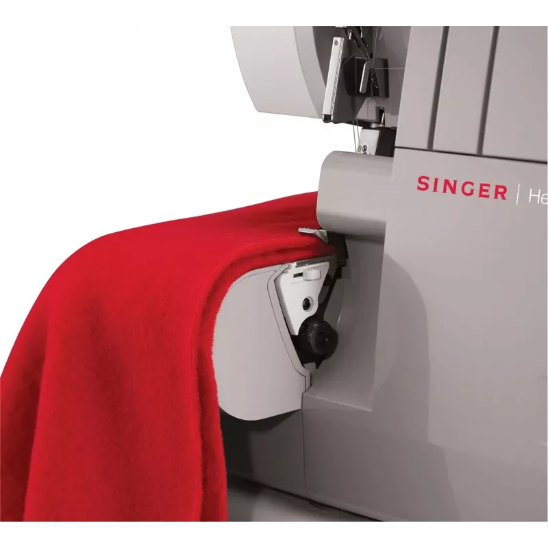 Overlock-Nähmaschine SINGER 14HD854 Heavy Duty elektrisch 120 W Grau