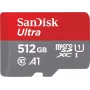 SanDisk microSDHC Ultra 512 GB (UHS-1/Cl.10/100 MB/s) + Adapter, Tablet (00215485)