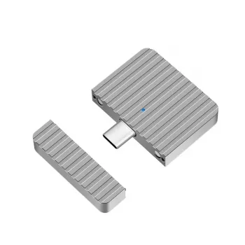 Sehr kleines USB3.2 Gen2x1 SSD-Gehäuse USB-C NVM