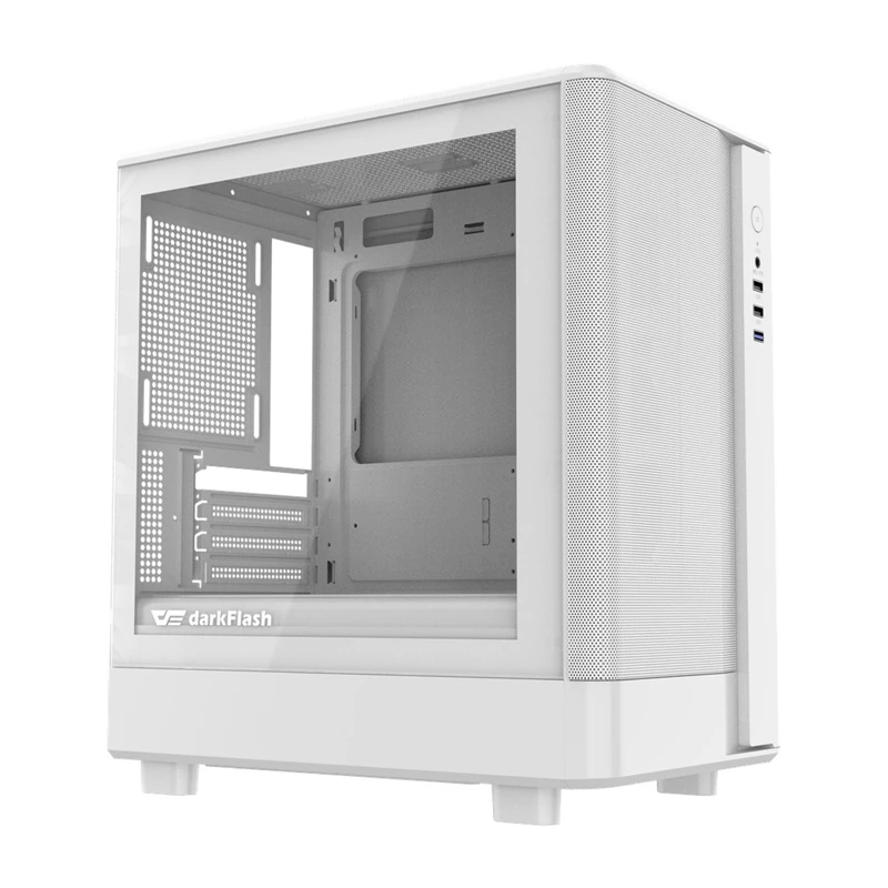 Computergehäuse Darkflash DB330M Mesh ATX Weiß