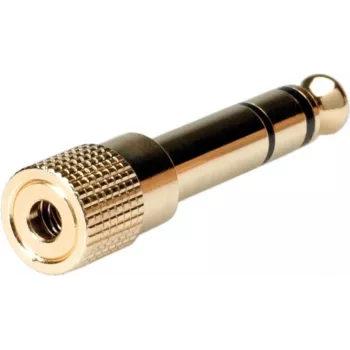 ROLINE GOLD Stereo Adapter 6,35 mm Stecker - 3,5 mm Buchse (11.09.4211)