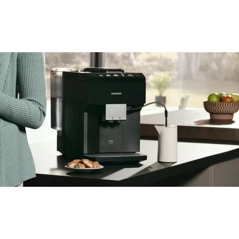Espressomaschine Siemens TP513R09 — vollautomatisch, 15 bar, 1,9 l Wassertank, integriertes Mahlwerk