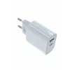 Universal charger 2x3A USB C + USB A Leistung Delivery Weiß