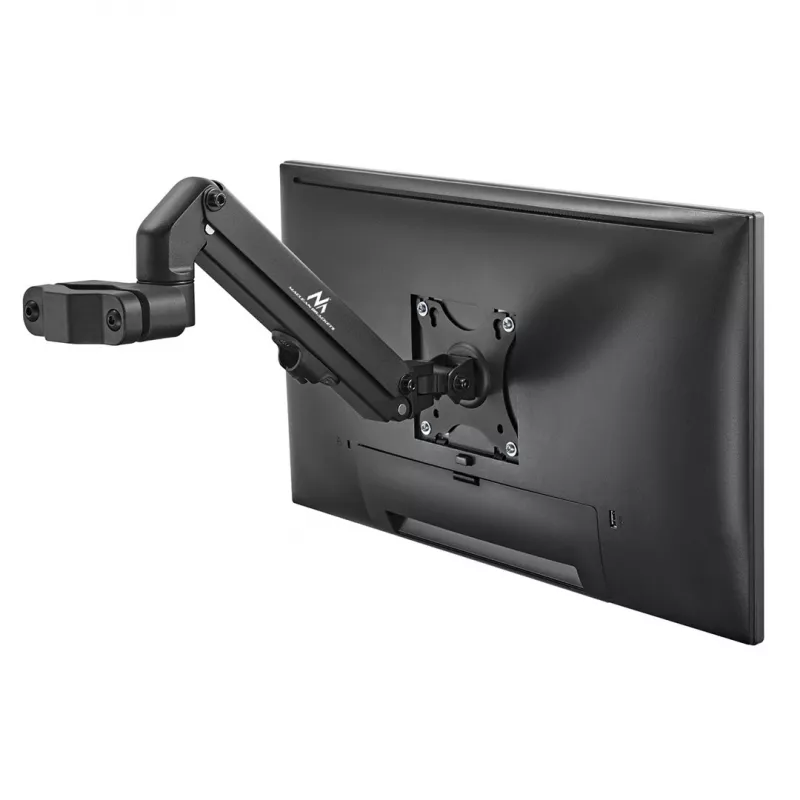 Monitorhalterung für Rohr / Stange 28-60 mm Maclean, 17-27'', max. 7 kg, Gasfeder, MC-459