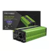 Auto-Wechselrichter Qoltec Monolith 1200 W Grün 12 V