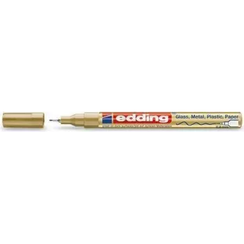 Edding 780 Lackmarker-Set, Gold/Silber, 0,8 mm, 2 Stück