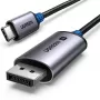USB-C-auf-DisplayPort-Kabel UGREEN 1 m — USB-C (Stecker) zu DisplayPort (Stecker), gerade Anschlüsse, schwarz