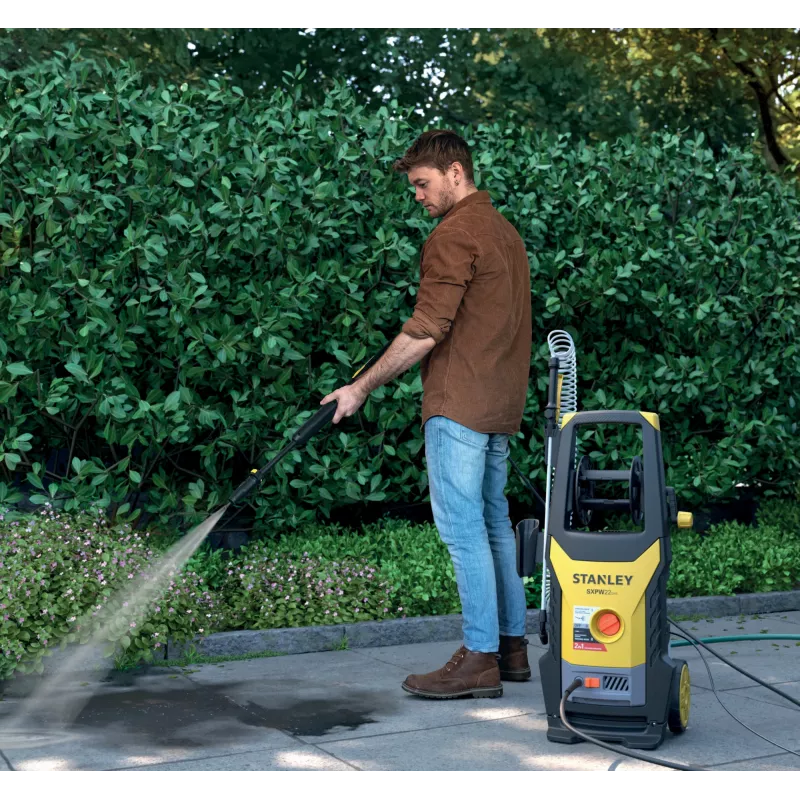 STANLEY SXPW22DHS-E Hochdruckreiniger (2200 W, 160 bar, 460 l/h) | 2200 W | 160 bar | 460 l/h
